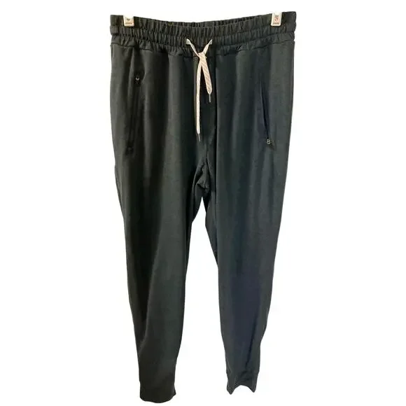 BEST SELLER Vuori Men’s Ponto Performance Pant DreamKnit Sz M Charcoal Heather